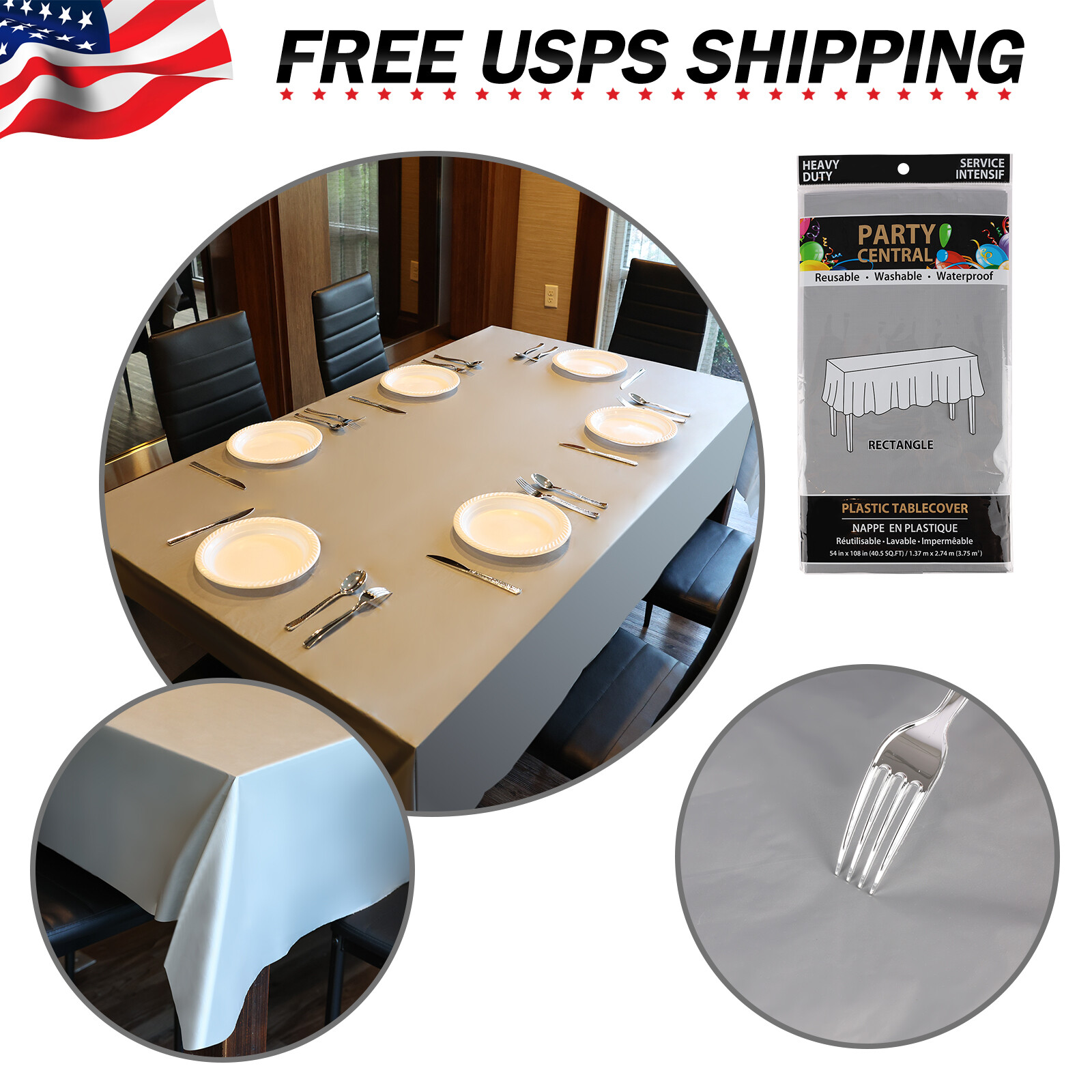 Table Cloth Waterproof For Parties