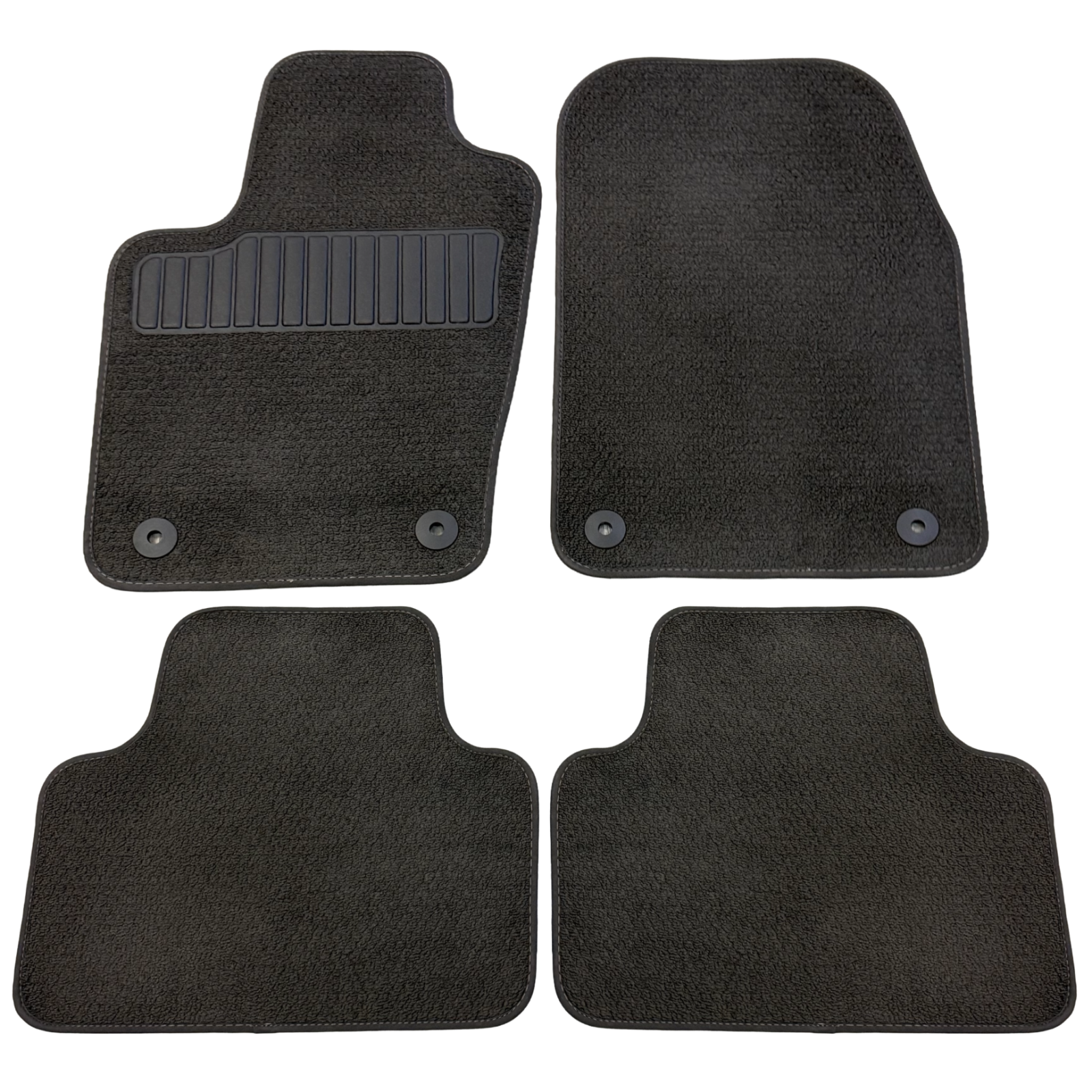OEM 2018-2021 Jeep Grand Cherokee Summit Carpet Floor Mats Brown 6RP491U5AA