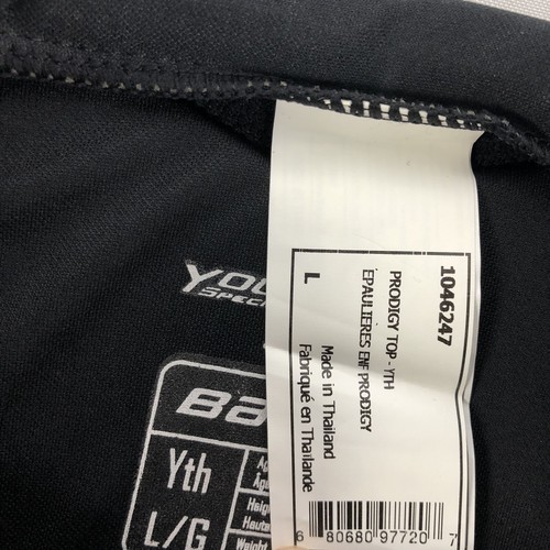 NEW Bauer Prodigy Youth L Ice Hockey Shoulder Elbow Padded Top Shirt Jersey NWT