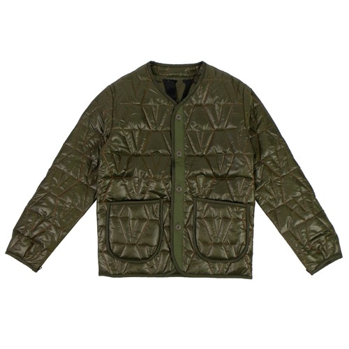 NWT VLONE V LOGO GREEN QUILTED JACKET SIZE L $800 | eBay