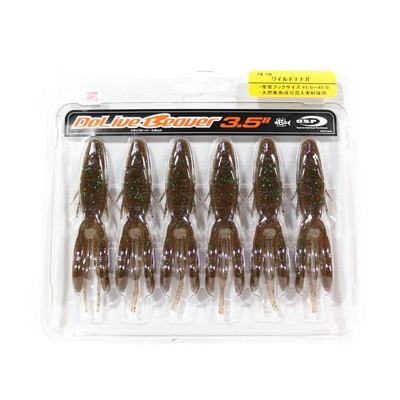 OSP Soft Lure Dolive Beaver 3.5 Inches TW-196 (6786)
