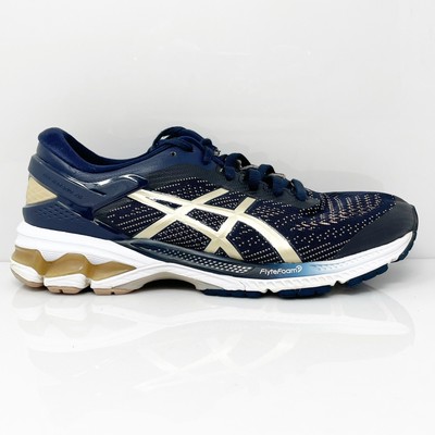 Asics Womens Gel Kayano 26 1012A457 Синие кроссовки для бега Размер 9