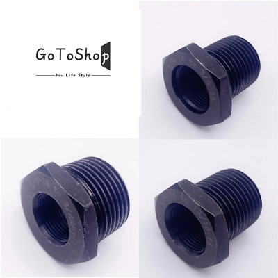 3 PCS Steel Thread Adapter5/8x24 to   3/4x16  /13/16x16 / 3/4 NPT