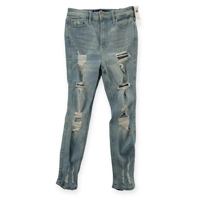 Crop slim pants hollister clearance