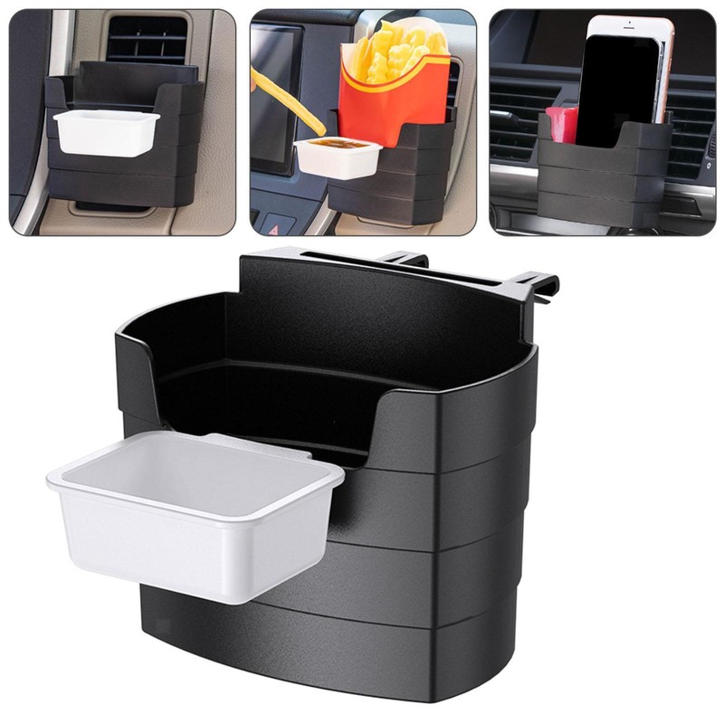 Auto-LüFtungsschlitz, Pommes-Frites-Halter, Aufbewahrungsbox, Saucenregal,