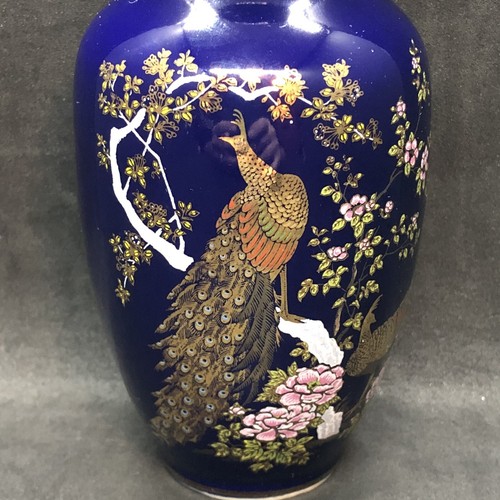 【美品】マイセン☆Cobalt Blue Trumpet Vase 美品】マイセン☆Cobalt Blue Trumpet Vase