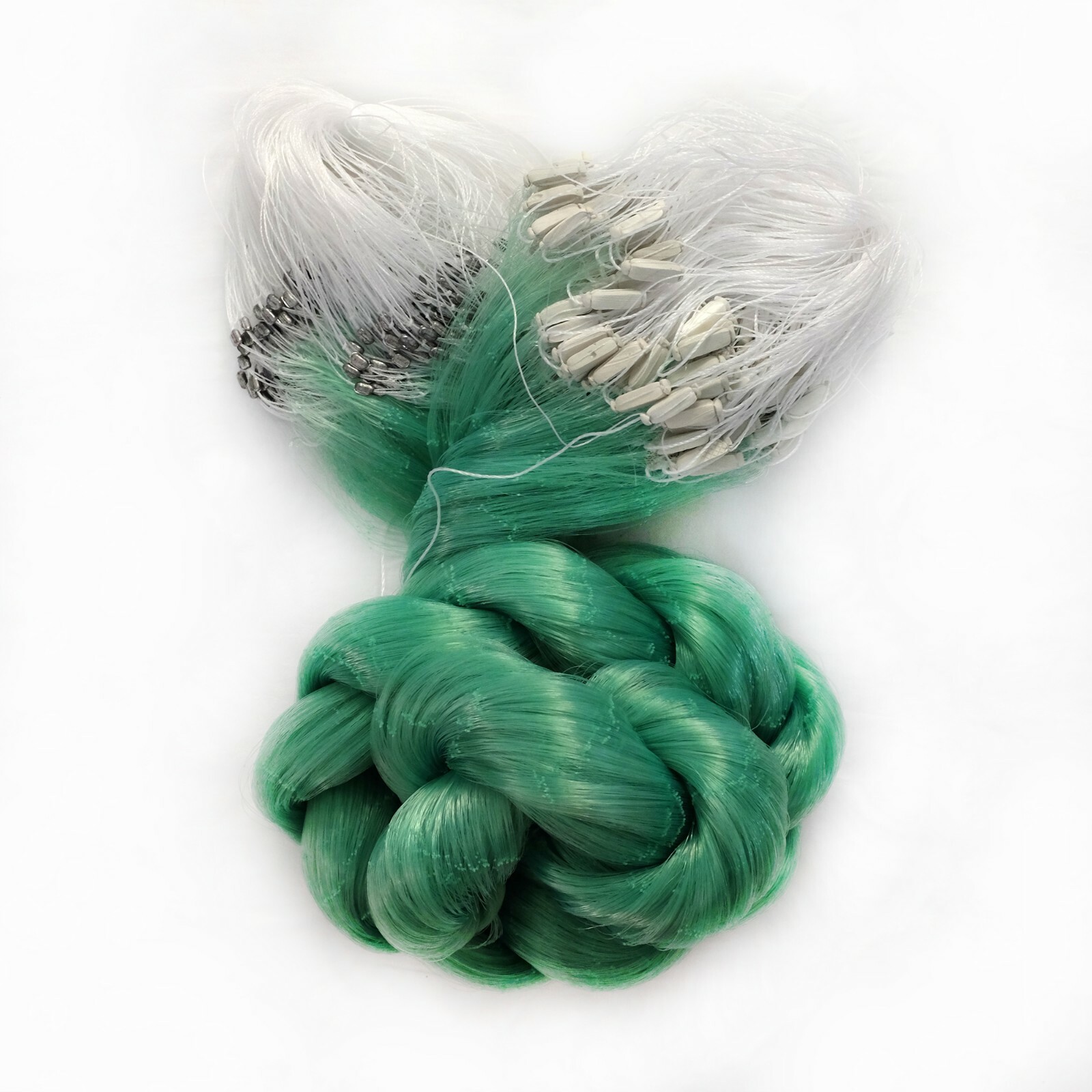 90Mx2M 4x4cmMonofilament Fishing Net Fish Gill Net with Float Fish Trap