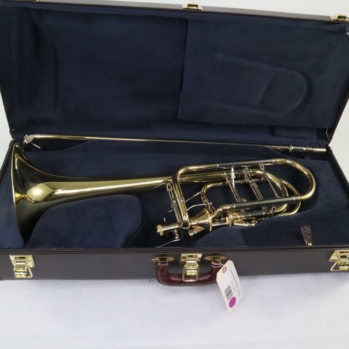 Bach 50AF3 Stradivarius Bass Trombone Dual Axial Flow Valves SN 210002
