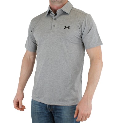 Under Armour Men's Playoff Polo 1327037 Quick Dry Short Sleeve Golf Shirt SPF40