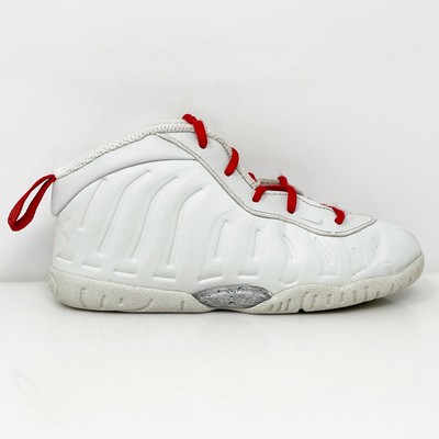 

Белые баскетбольные кроссовки Nike Boys Little Posite One DJ4026-001, размер 10C, Белый, Little Posite One