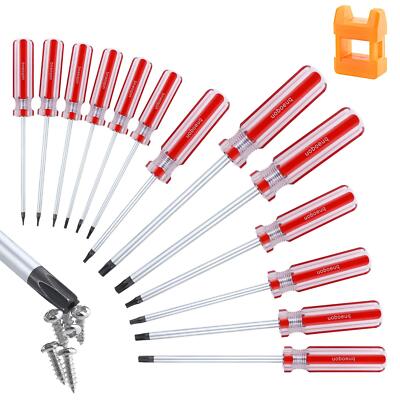 13Piece Magnetic Torx Screwdrivers Set Security Tamper Proof T4ã T5ã T6ã T...