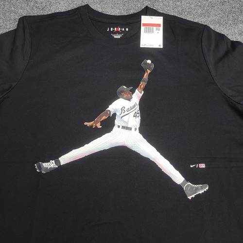 Tシャツ・カットソー Jordan Flight MVP Baseball Top Black - Asia NEW* Men NIKE AIR JORDAN FLIGHT MVP BASEBALL TEE BLACK