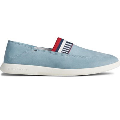 

Мужские лоферы без шнурков Sperry Top-Sider Gold Cup Cabo PLUSHWAVE Синий Нубук 9 M, Blue nubuck