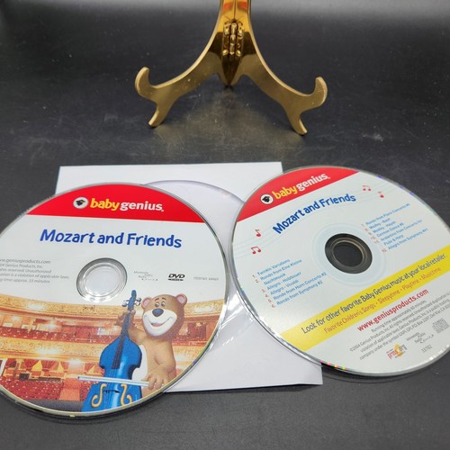(未使用･未開封品)Baby Genius: Mozart &amp; Friend [DVD] Baby Genius - Mozart and Friends (DVD & Bonus CD
