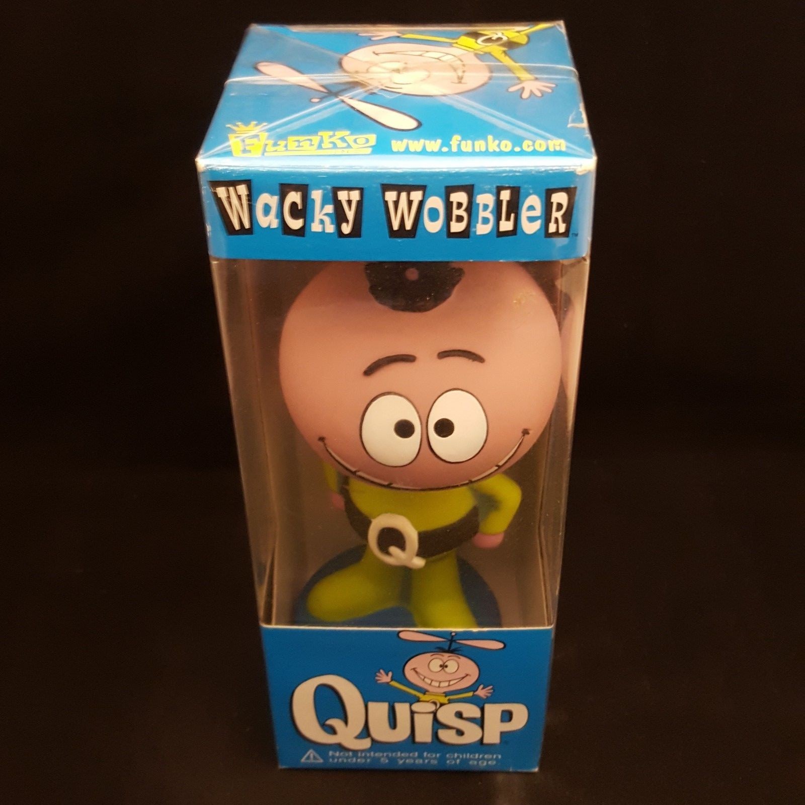 FUNKO QUISP QUAZY CEREAL ENERGY WACKY WOBBLER BOBBLE HEAD