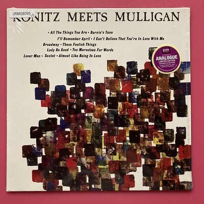 Konitz Meets Mulligan LP Ltd Vinyl Bop Cool Jazz 2010 Pure Pleasure Chet Baker x