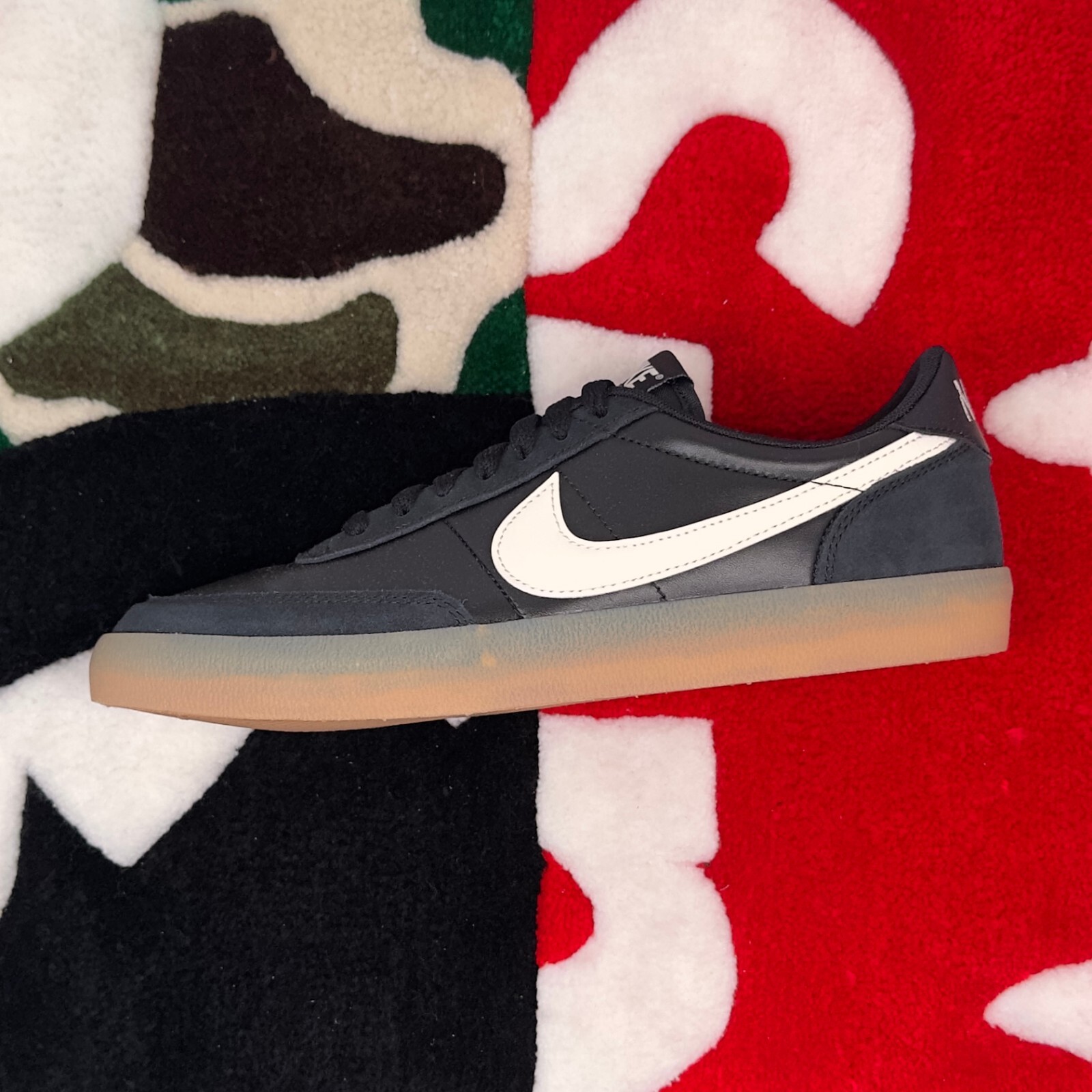 Mens Nike Killshot 2 II Leather Black Gum Brand New Sneaker