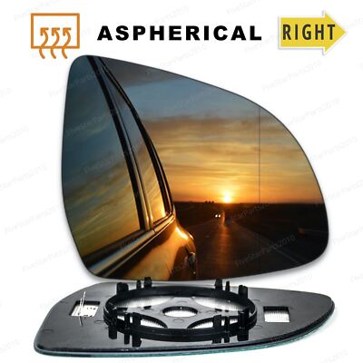 Right Driver wing mirror glass for BMW X7 2018-2024 door side Wide angle Heated