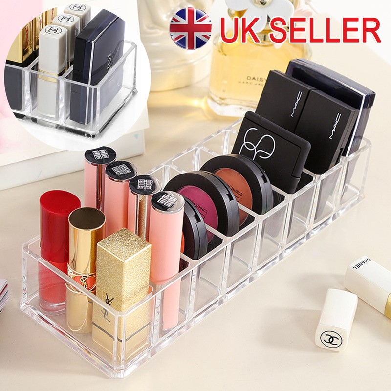 Cosmetic Organizer Acrylic Makeup Drawer Holder Jewellery Case Box