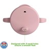 haakaa Silicone Sip-N-Snack Cup, Toddlers Sippy CupandSnack Container 2-in-1, BPA Free Training Cup for Baby 6 Month+, 8 Oz (Blush)