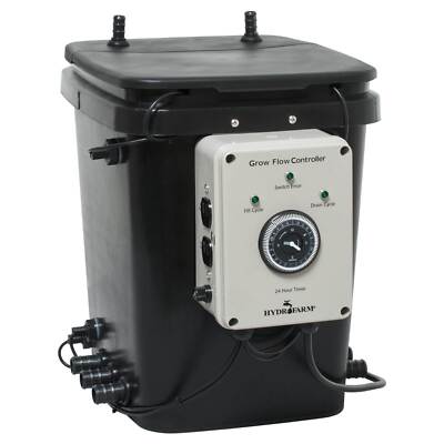 Active Aqua GFO7CB Grow Flow Ebb System and Gro Controller Unit with 2 Pumps
