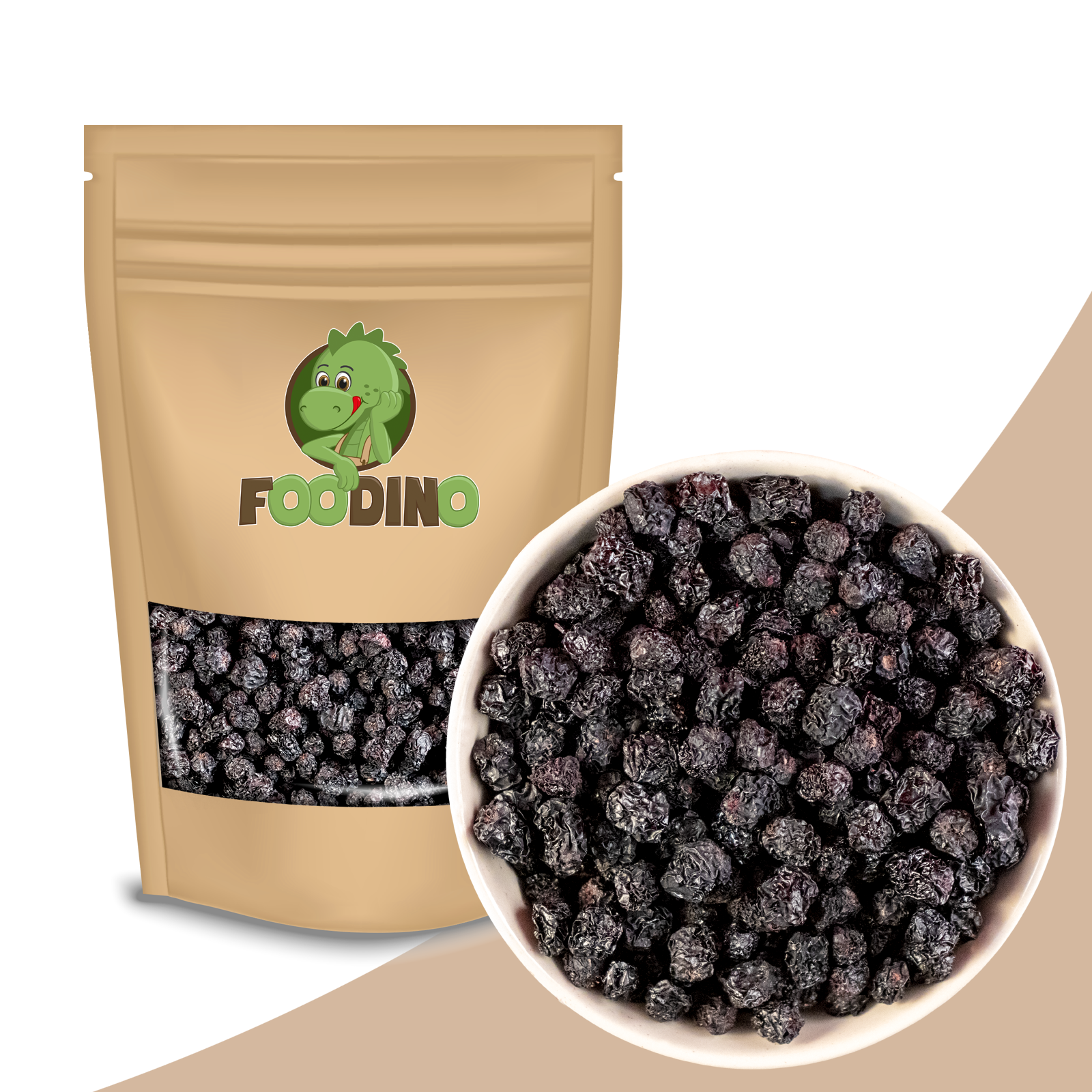 Aroniabeeren getrocknet ungeschwefelt ungezuckert naturbelassen Aronia 500g