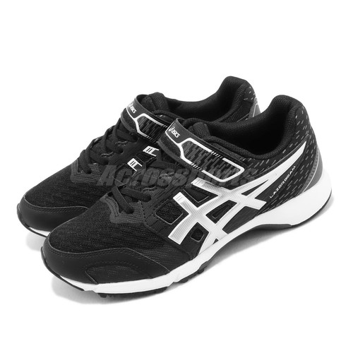 Детские беговые кроссовки Asics Lazerbeam RF-MG Black White Strap Junior 1154A088-001