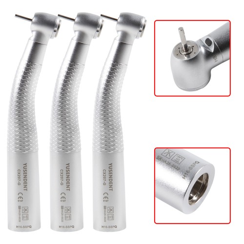 3 x Dental High Speed LED Fiber Optic Handpiece Fit Sirona R