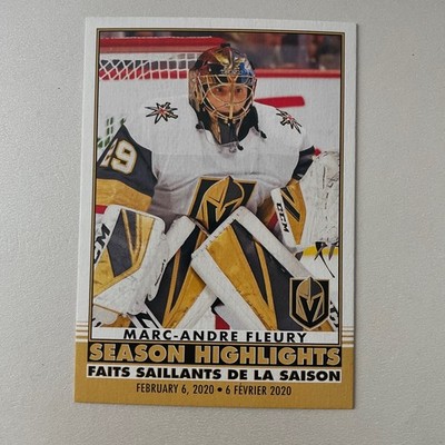 2020 O-Pee-Chee Hockey #596 Marc-Andre Fleury Retro