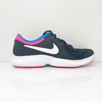 

Nike Girls Revolution 4 943306-008 Черные кроссовки для бега Размер 5Y, Черный, Revolution 4