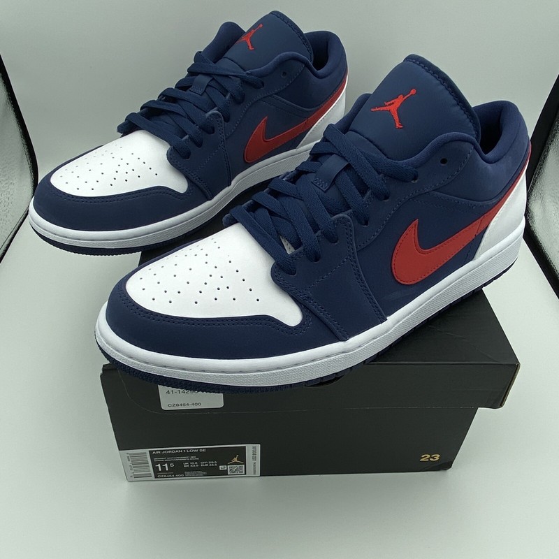 air jordan 1 low se grey red
