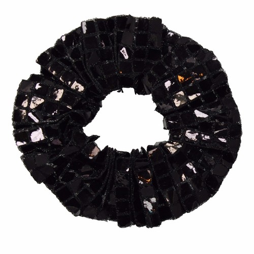 ◆EMIS◆ WRINKLE CORSAGE SCRUNCHIE m1037_1446261 WRINKLE CORSAGE SCRUNCHIE - EMIS