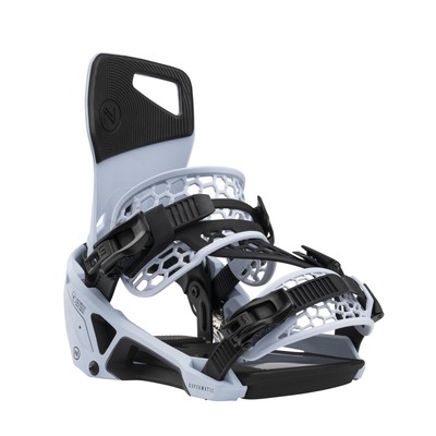 Nidecker Supermatic Step-In Automatic Snowboard Binding, Cannon Blue, Large MY25