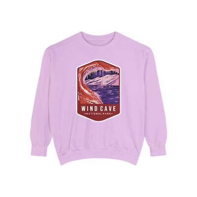Wind Cave National Park Sweatshirt with Cave and Underground Lake Graphic