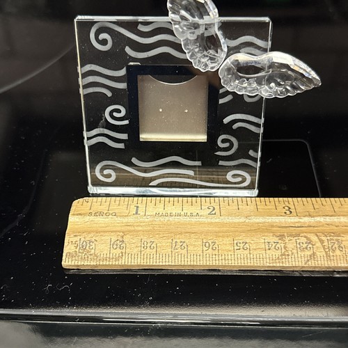 【最終値下げ‼️】【美品】SWAROVSKI クリスタルフォトフレーム Minera フォトフレーム, レクタングルシェイプ, 小, シルバー系
