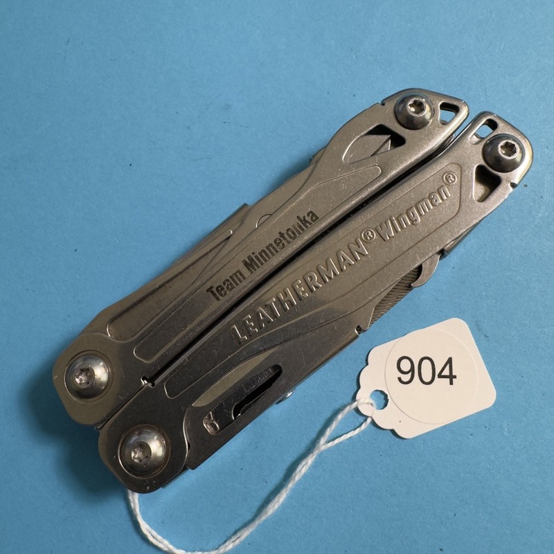 Leatherman Wingman Plier Scissor Multi-Tool Clip Pocket Knife Stainless EDC #904