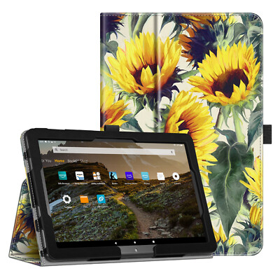 Folio Case For Fire HD 10 /HD 10 Plus 11th Gen 2021 Slim Fit Stand Smart Cover