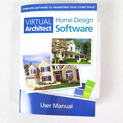 Virtual Architect Home Design Software Book and DVD 2017 Nova Dev Corp DIY Decor