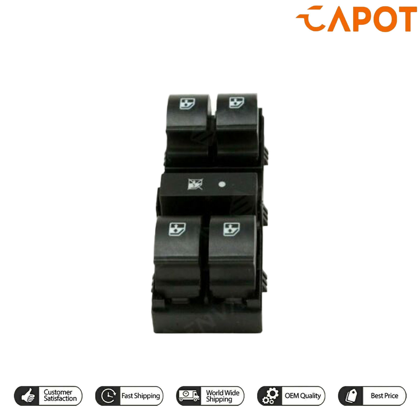 735442332-Electric Window Control Switch 8 Pin for Fiat Linea 2007-2017