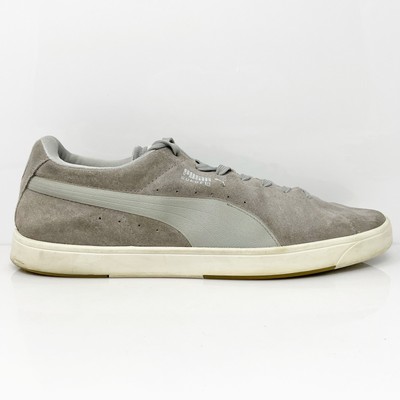 

Puma Mens Suede Classic 359292 04 Бежевая повседневная обувь Кроссовки Размер 14, Бежевый, Suede Classic