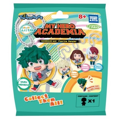 My Hero Academia Twinchees Konnichiwa 5cm Figure by Tomy – Mystery Pack (1 Selec