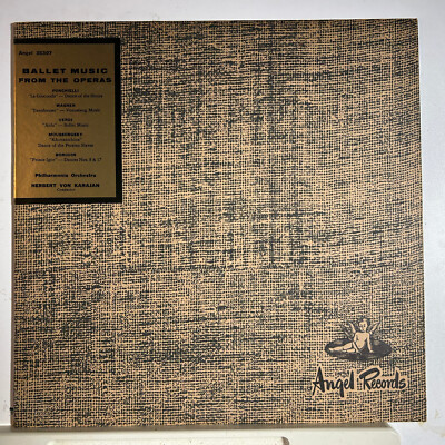 BALLET MUSIC FROM THE OPERAS / Karajan, Philharmonia Orchestra  ANGEL 35307