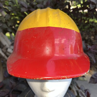 Vintage Jackson Products Alumicap Hard Hat Aluminum Mining Helmet Hard Boiled