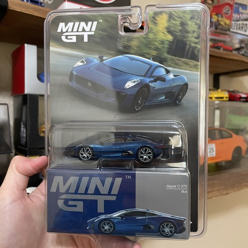 ミニカー minigt Mini GT Jaguar C-X75 Blue #884 1/64 | eBay
