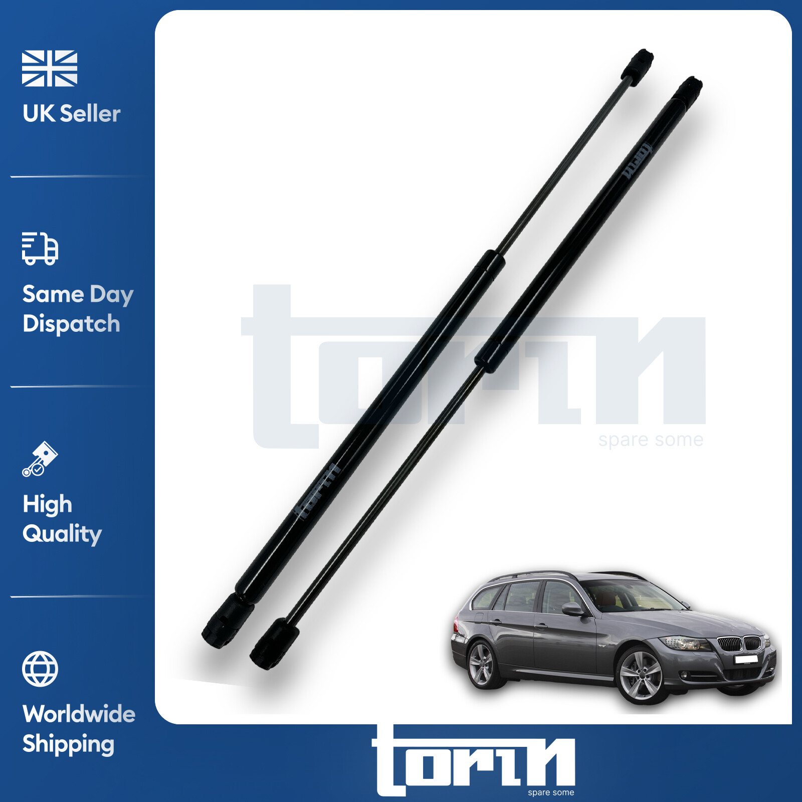 2X Rear Boot Gas Tailgate Support Struts Fits Bmw 3 Series E91 51247127875