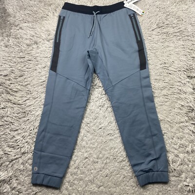 Smartwool Mens Active Tech Pant s Quick Dry, Zip Pockets Medium Pewter Blue