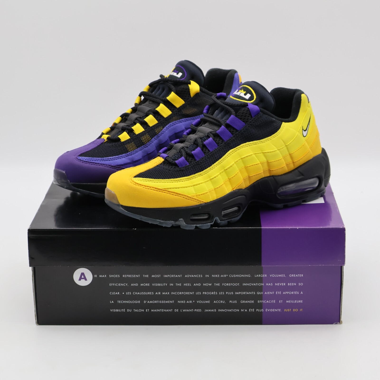 靴 Nike Air Max 95 NRG \"Lebron Lakers\" Nike Air Max 95 NRG LeBron Lakers | eBay