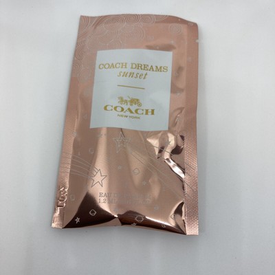 WOMEN'S COACH DREAMS SUNSET EAU DE PARFUM SAMPLE SPRAY 1.2 ML / 0.04 FL OZ NEW!h