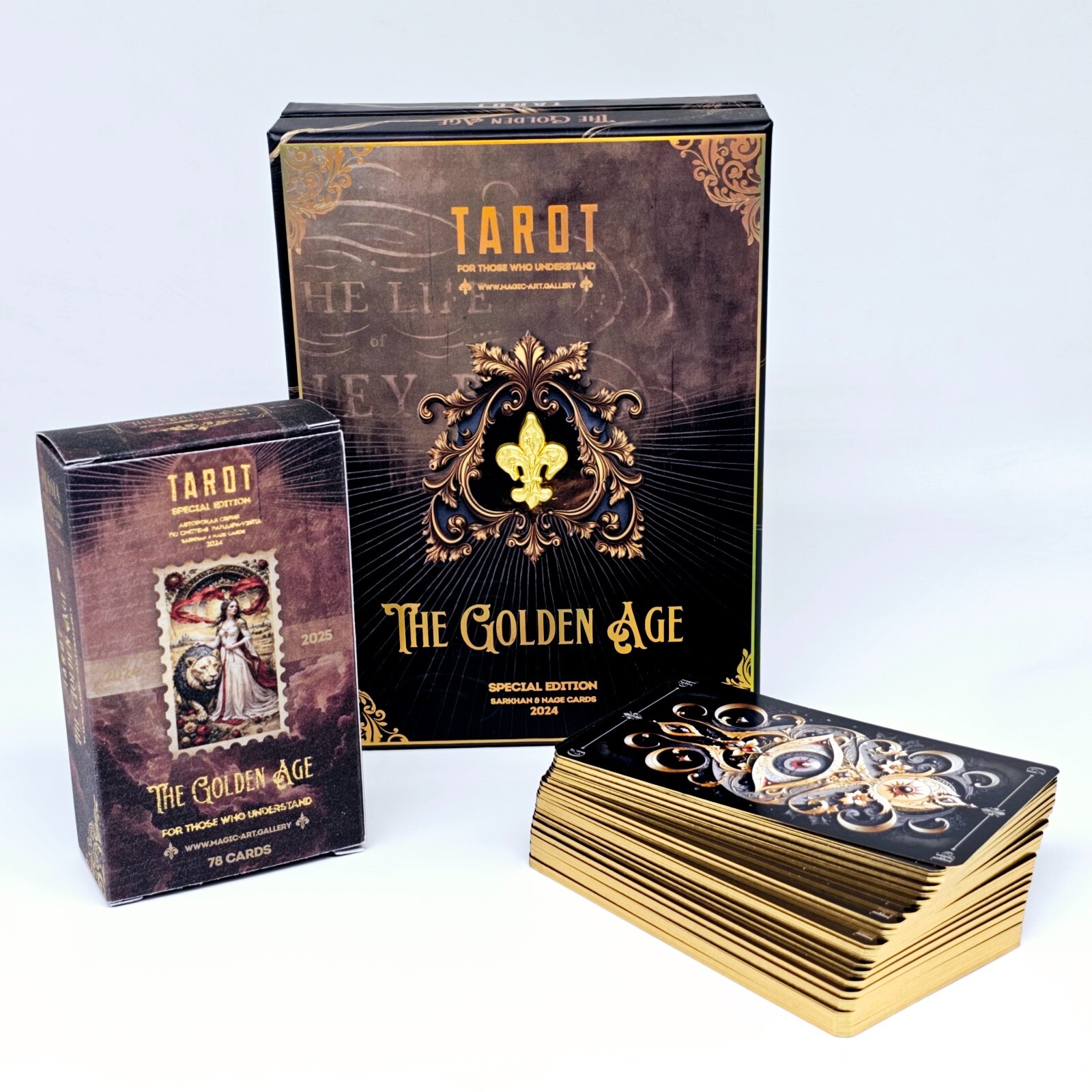 ☆絶版希少☆EGOROV TAROT  GOLD EDITION Golden Egorov Tarot - Tarot Bulgaria ltd.