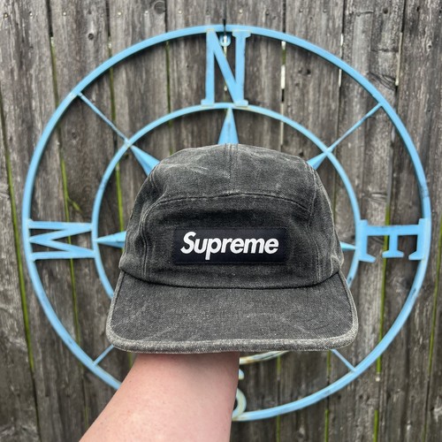 Supreme Napped Canvas Camp Cap ブラック 18aw Supreme Napped Canvas Camp Cap ブラック 18aw - メルカリ
